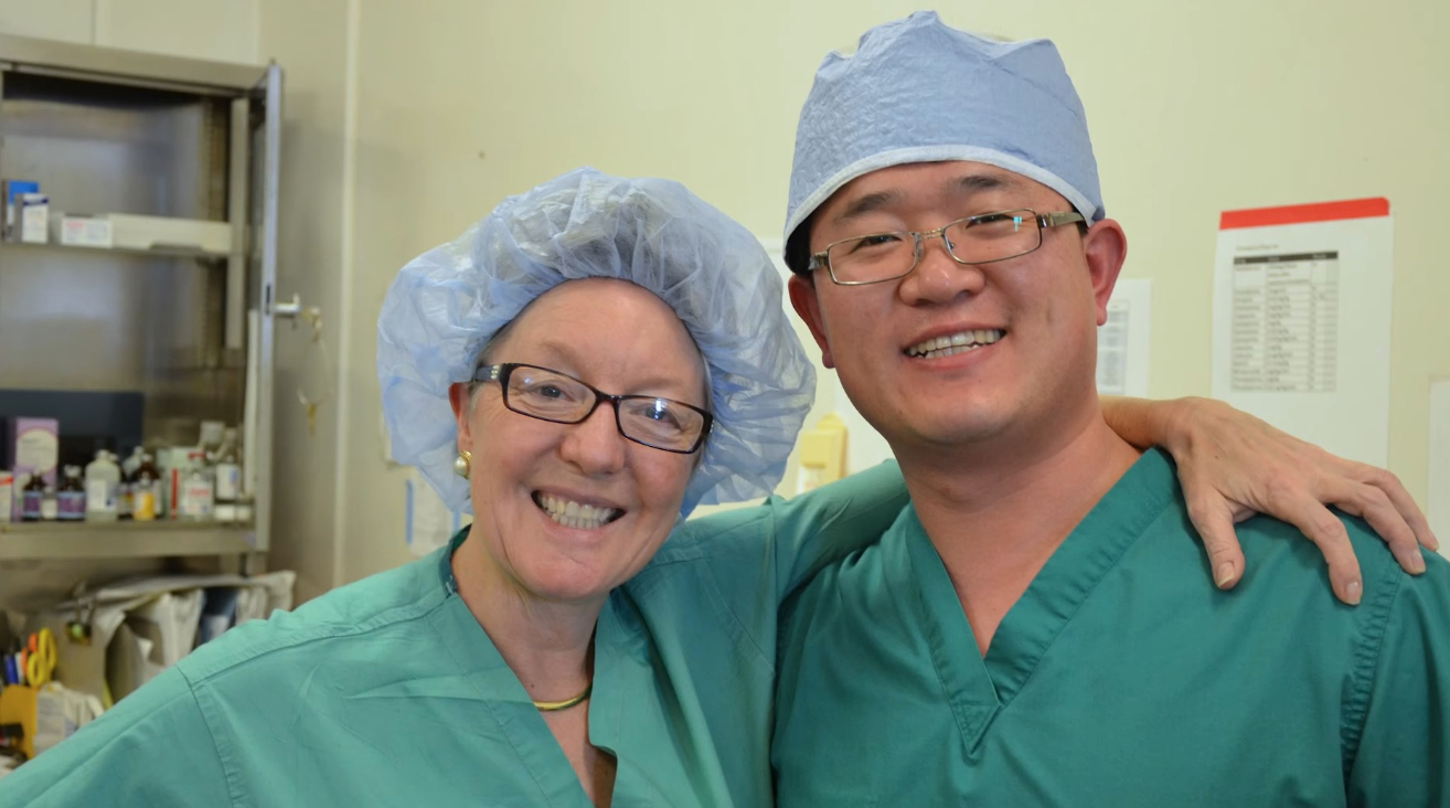 Dr. Wang and Dr. Farmer